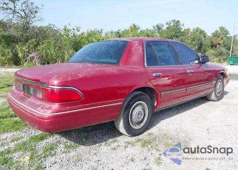 1997 Mercury Grand Marquis Gs из США, поврежденный, VIN 2MELM74W4VX723365